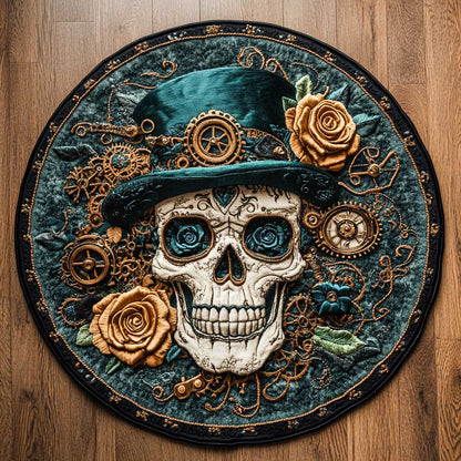 Gear Skull WN1005021CL Quilted Round Mat