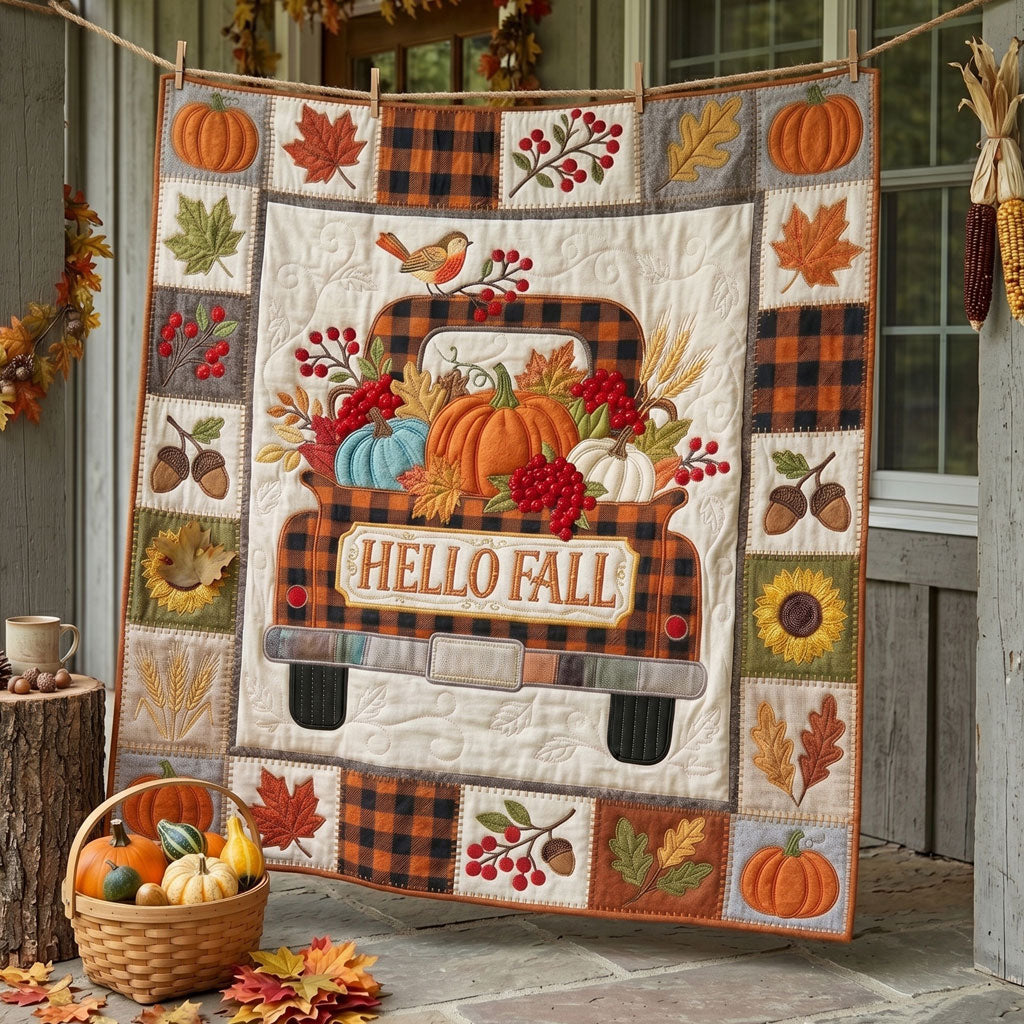 Autumn Harvest Pickup WN2006002CL Quilt