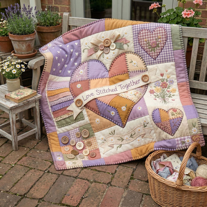 Love Stitched Together WN0506009CL Quilt