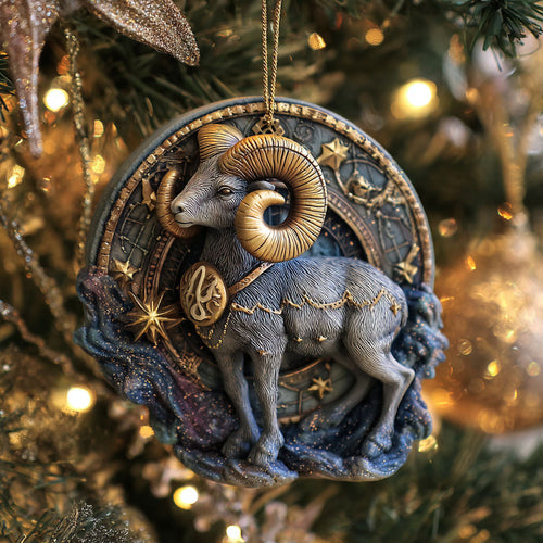 Golden Aries CP0912094CL Christmas Ornament