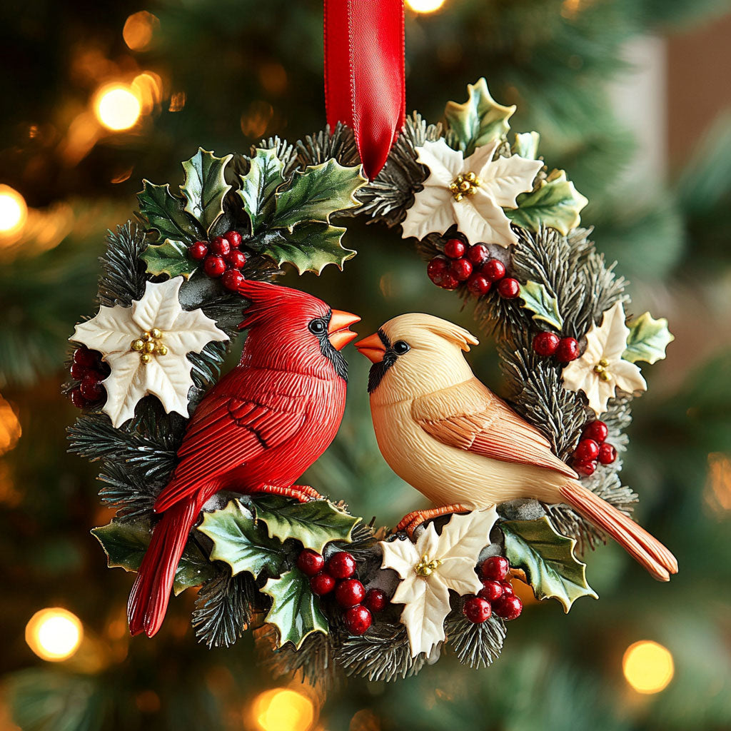 Sweet Moment Cardinal WN2110094CL Christmas Ornament