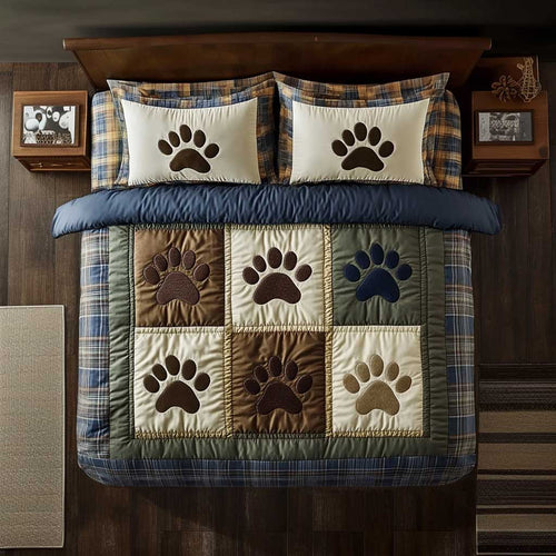 Wild Trail Paw Dog WN0503026CL Duvet Cover Set