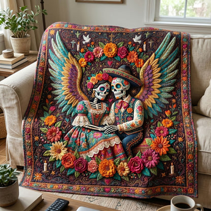 Eternal Love Sugar Skull Angel WN2804007CL Quilt