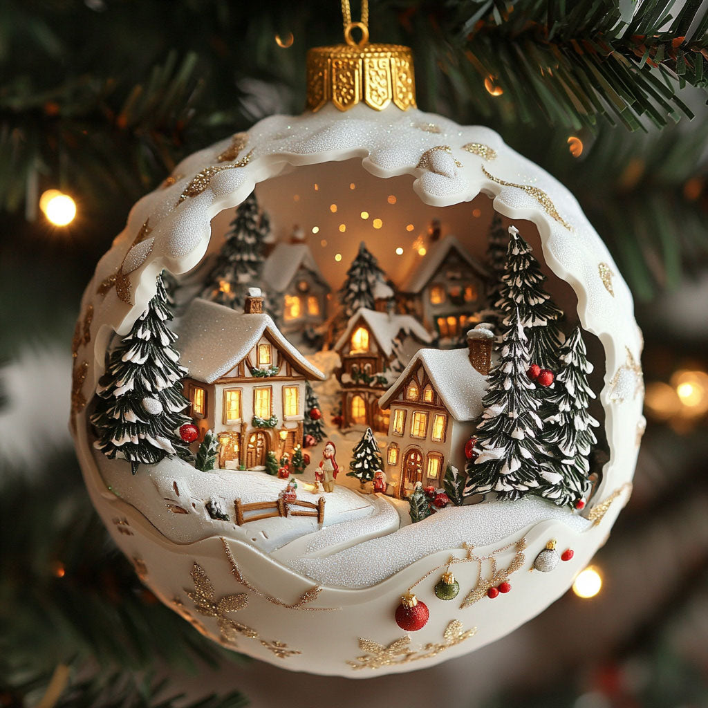 Winter Glow CW2510060CL Christmas Ornament