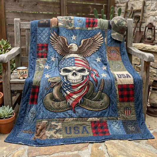 Patriot Skull Rider WN2305006CL Quilt