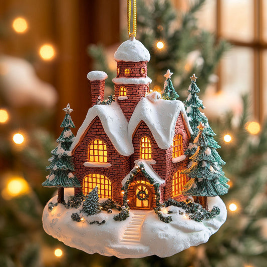 Cottage Glow CW1012013CL Christmas Ornament