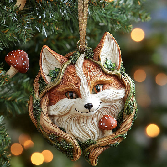 Enchanted Fox CP0912036CL Christmas Ornament