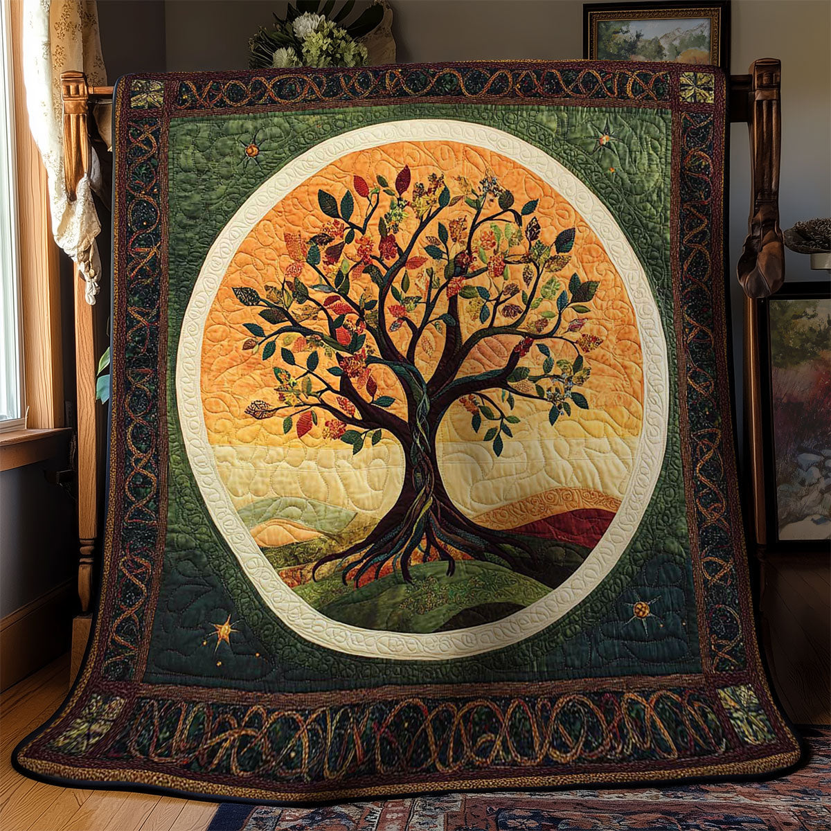 Ancient Tree Of Life WN0301012CL Quilt