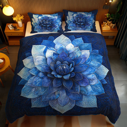 Midnight Blossom Flower WN1103128CL Duvet Cover Set