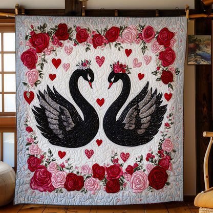 Black Swan Valentine Bliss WN0201022CL Quilt