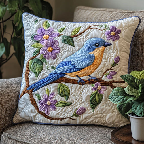 Blue Bird CW1005037CL Quilt Pillow Case
