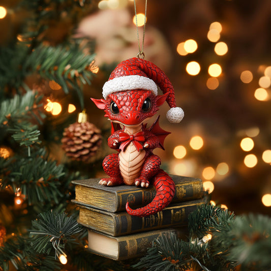 Festive Dragon WN1512023CL Christmas Ornament