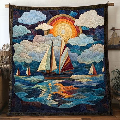 Serene Sailboat WN0501062CL Quilt