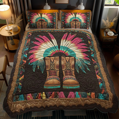 Feathered Boot Pride WN2101030CL Duvet Cover Set