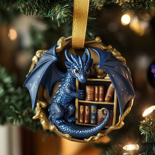 Dragon Snowy Dream WN2411030CL Christmas Ornament