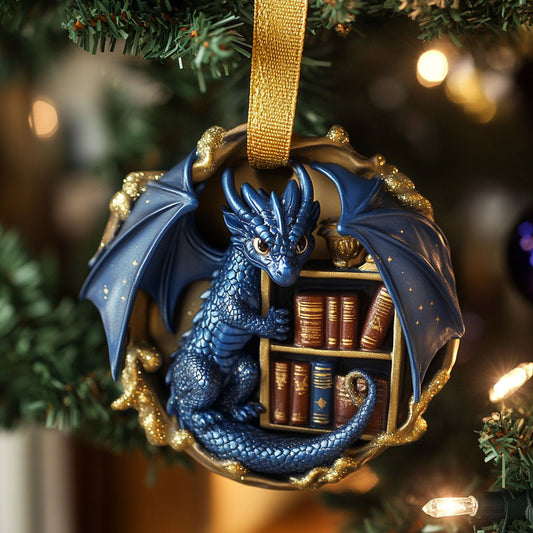 Dragon Snowy Dream WN2411030CL Christmas Ornament
