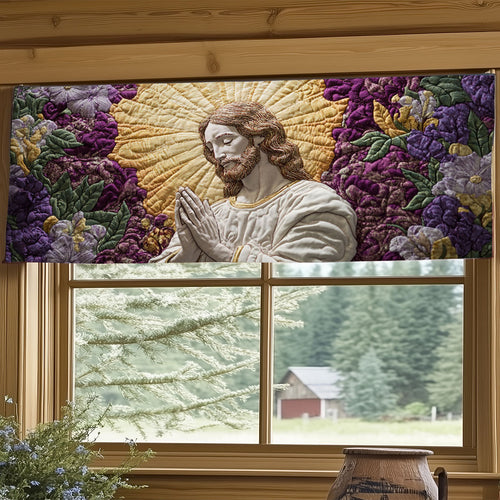 The Shepherd’s Prayer WJ2705030CL Quilted Valance