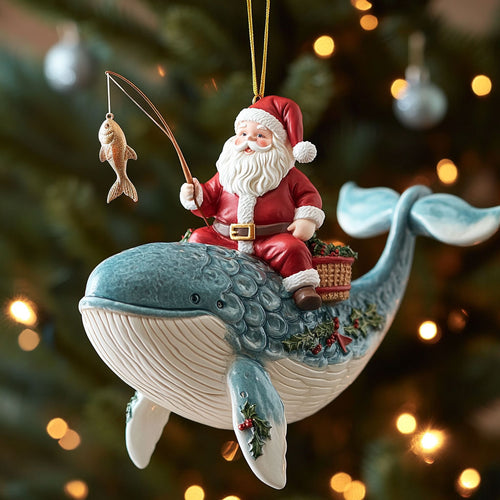 Marine Claus CP2611154CL Christmas Ornament
