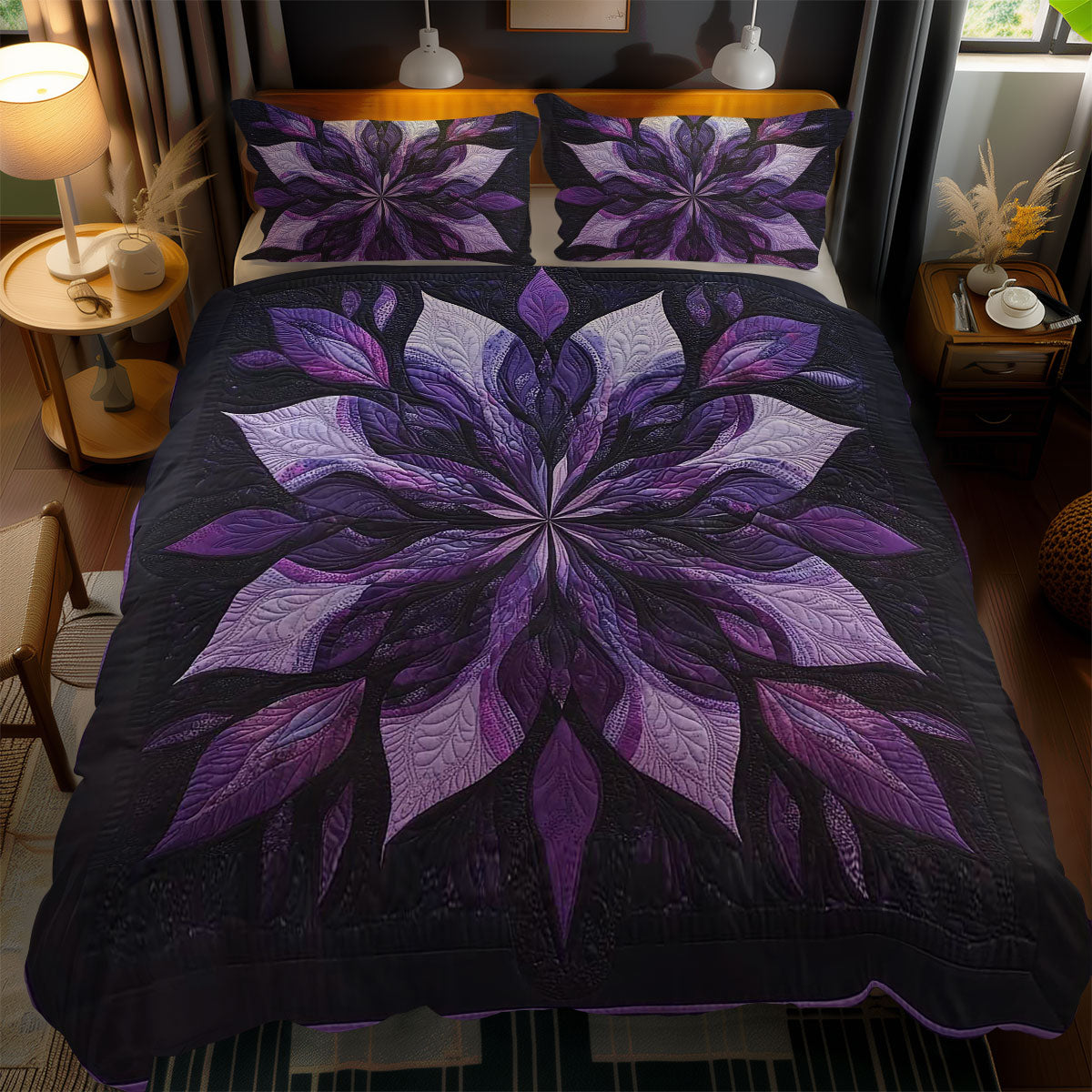 Moonlit Flower WN0703095CL Duvet Cover Set