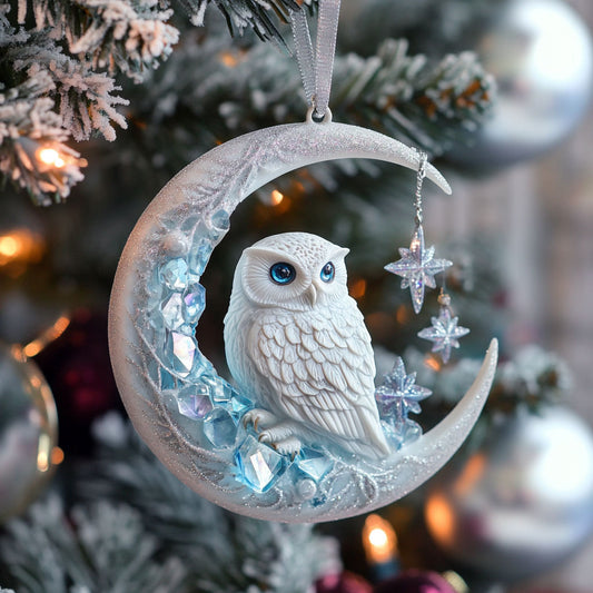 Celestial Owl CP0512038CL Christmas Ornament