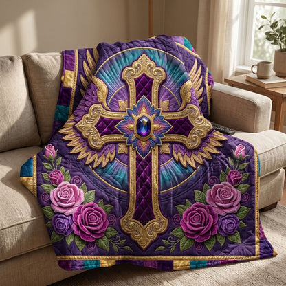 Heavenly Wings Cross WN1704011CL Quilt