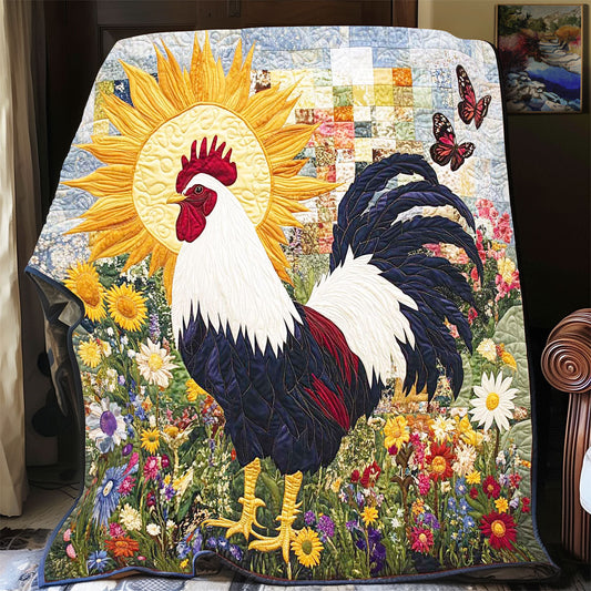 Morning Rooster Patchwork WP1401047CL Quilt