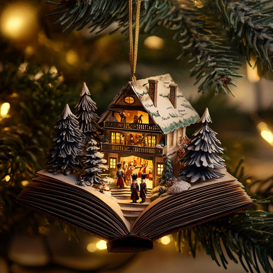 Ballroom Nutcracker WJ2411011CL Christmas Ornament