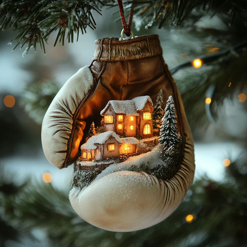 Baseball Glove Village WJ2611058CL Christmas Ornament