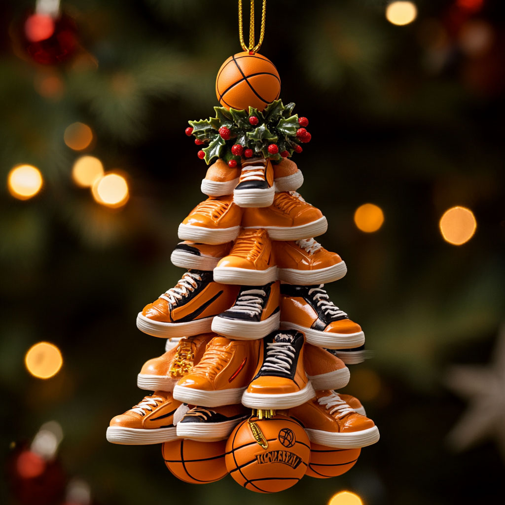 Sneaker Tower CP2611019CL Christmas Ornament