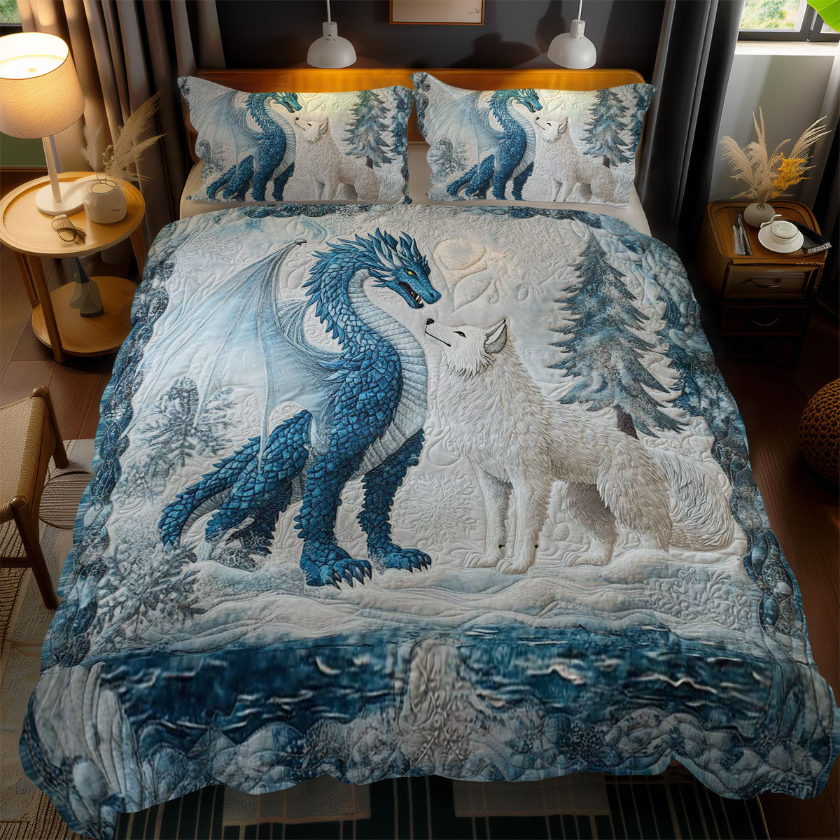 Mystic Dragon WN0303094CL Duvet Cover Set