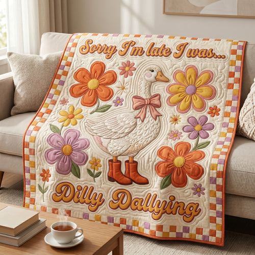 Sorry I Am Late XR2404002CL Quilt