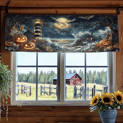 Lighthouse Dream WN2207042CL Quilted Valance