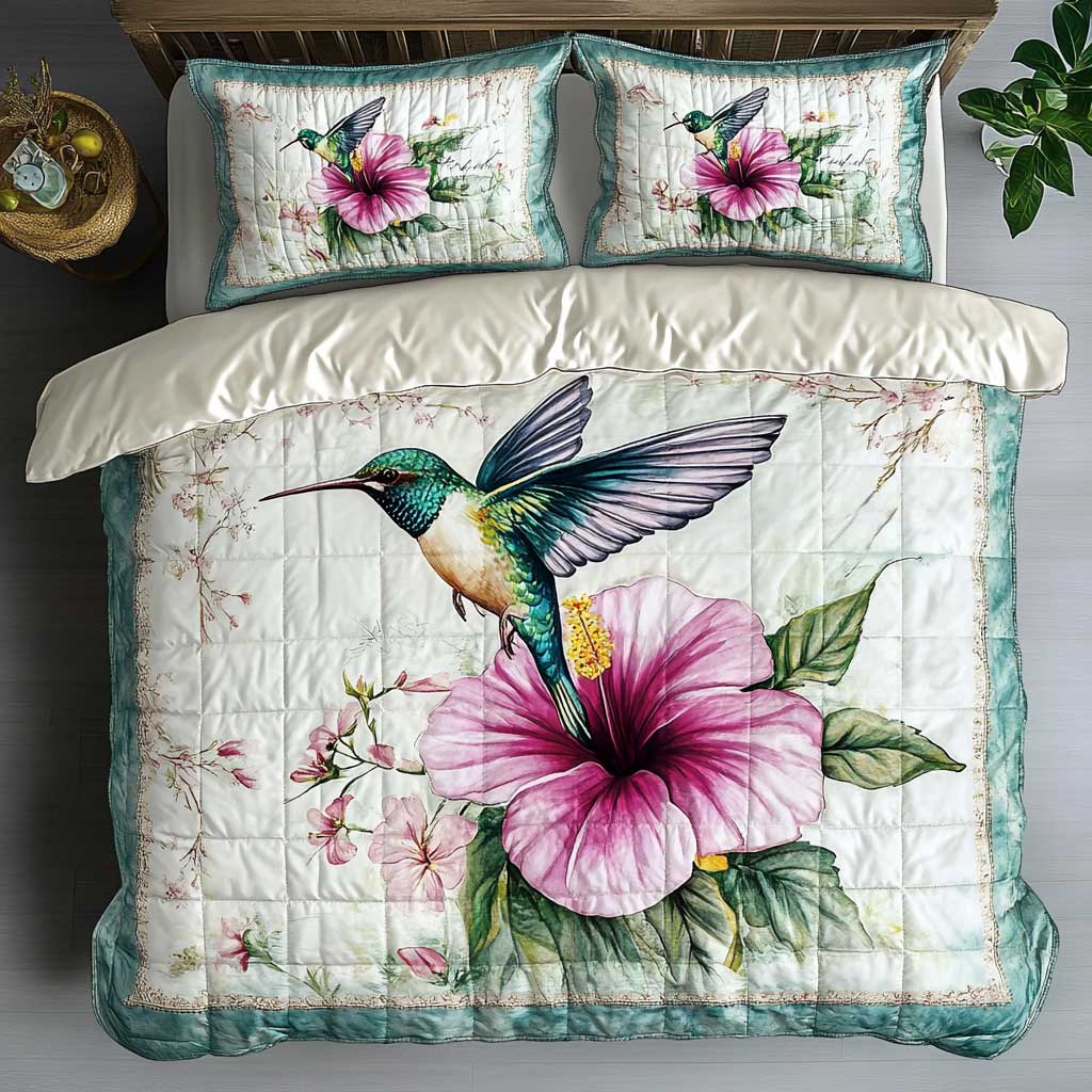 Graceful Hummingbird WN0502001CL Duvet Cover Set