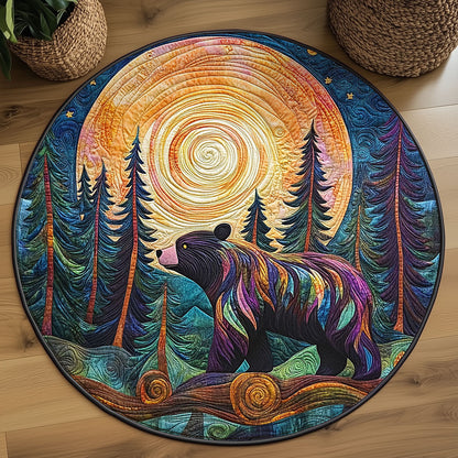 Lone Fawn WJ2406031CL Quilted Round Mat