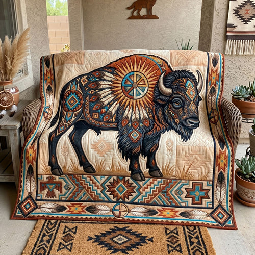 Sacred Buffalo Keeper WN0606007CL Quilt