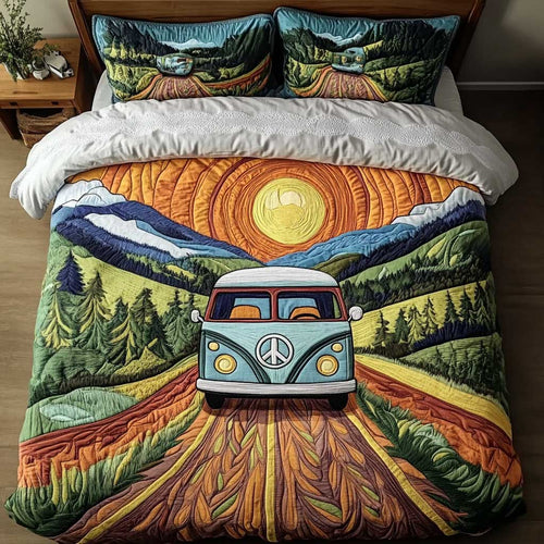 Road Trip Camper Car WN1202032CL Duvet Cover Set