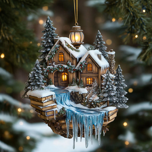 Frozen Book Haven WN0412030CL Christmas Ornament