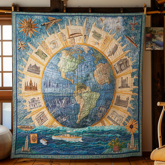 Golden Earth WN0803035CL Quilt