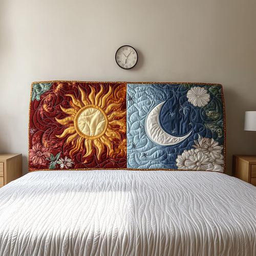 Celestial Duality QA0701024CL Quilted Headboard Slipcover
