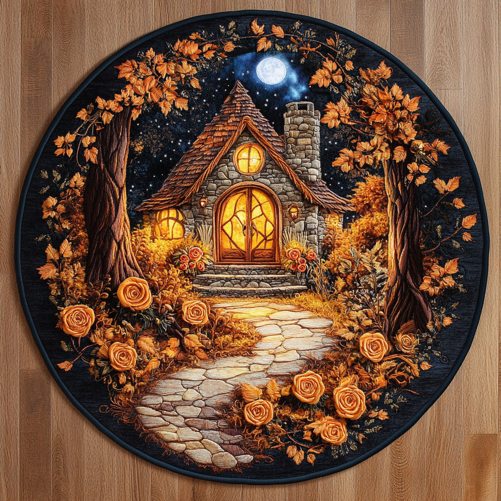 Twilight Haven WN2705073CL Quilted Round Mat