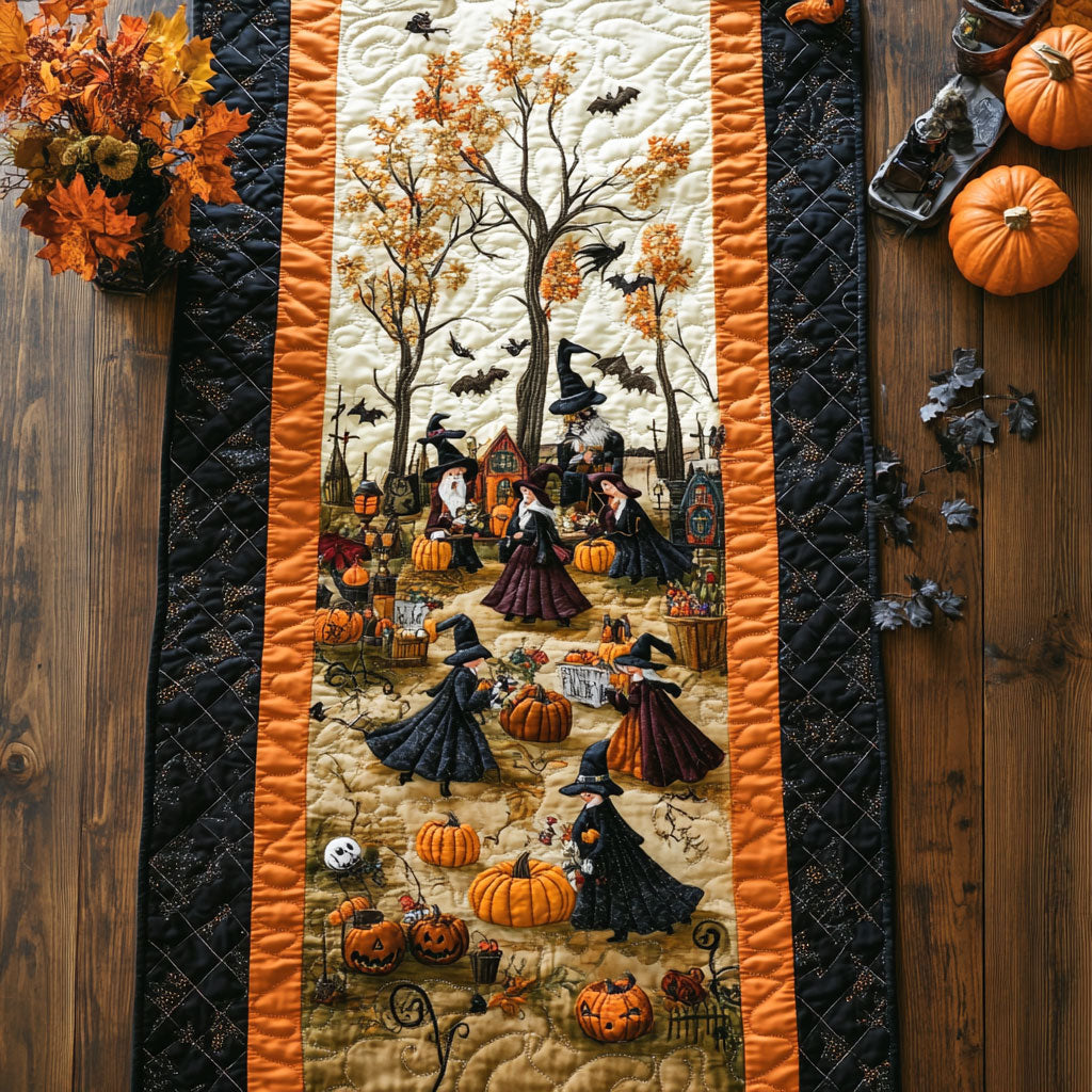 Velvet Witching WN0108055CL Quilted Table Runner