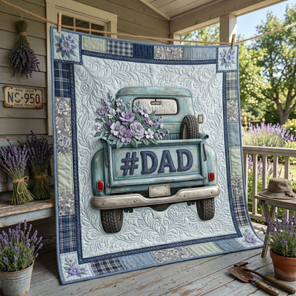 Lavender Truck For Dad WN1506011CL Quilt