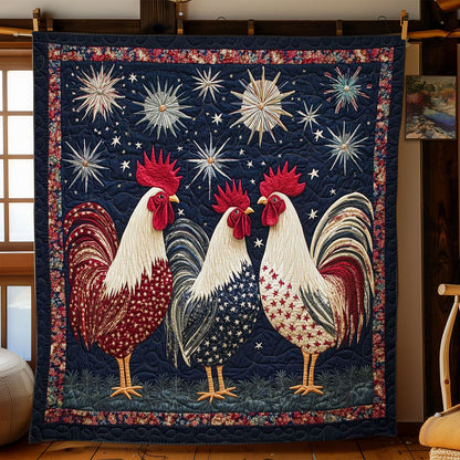 Liberty Rooster WN1702020CL Quilt