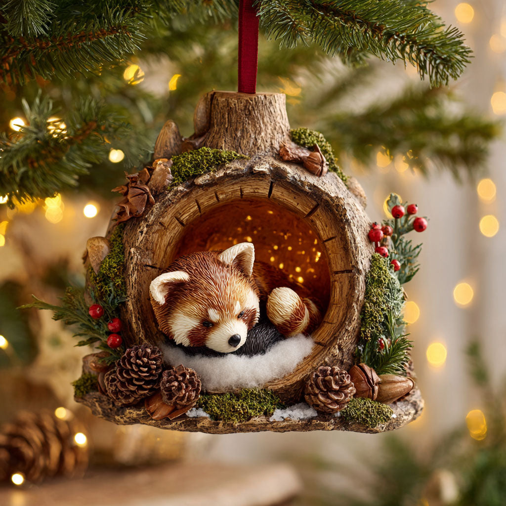 Red Panda Charm CW0312019CL Christmas Ornament
