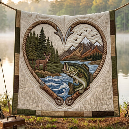 Rustic Hunter’s Love WN2104020CL Quilt