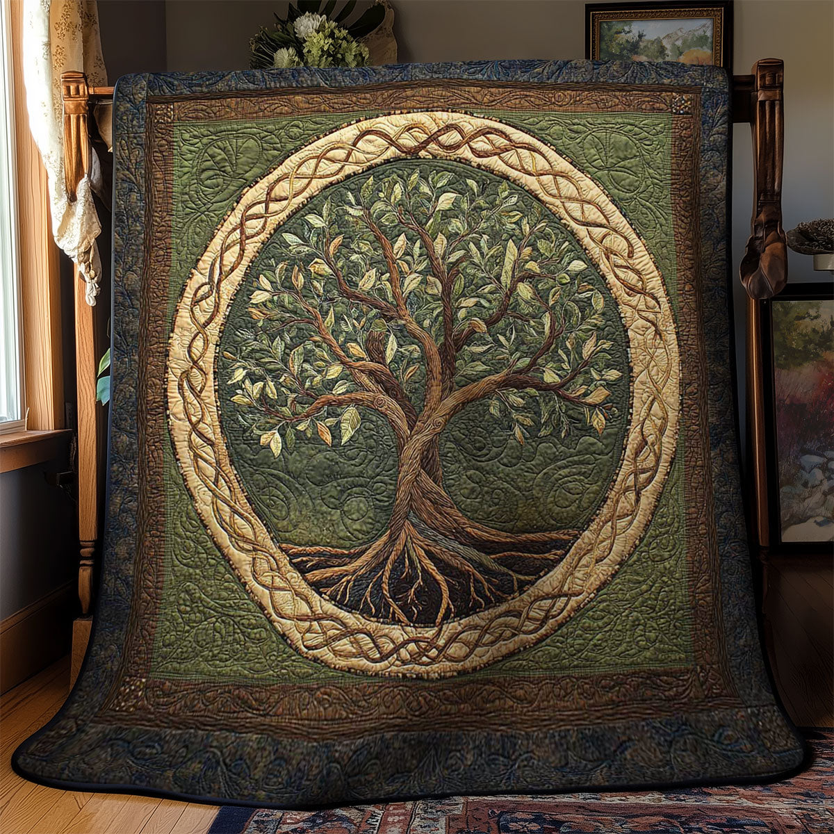 Lush Tree Of Life WN0601021CL Quilt