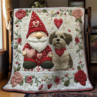 Gnome’s Valentine Companion WN0801012CL Quilt