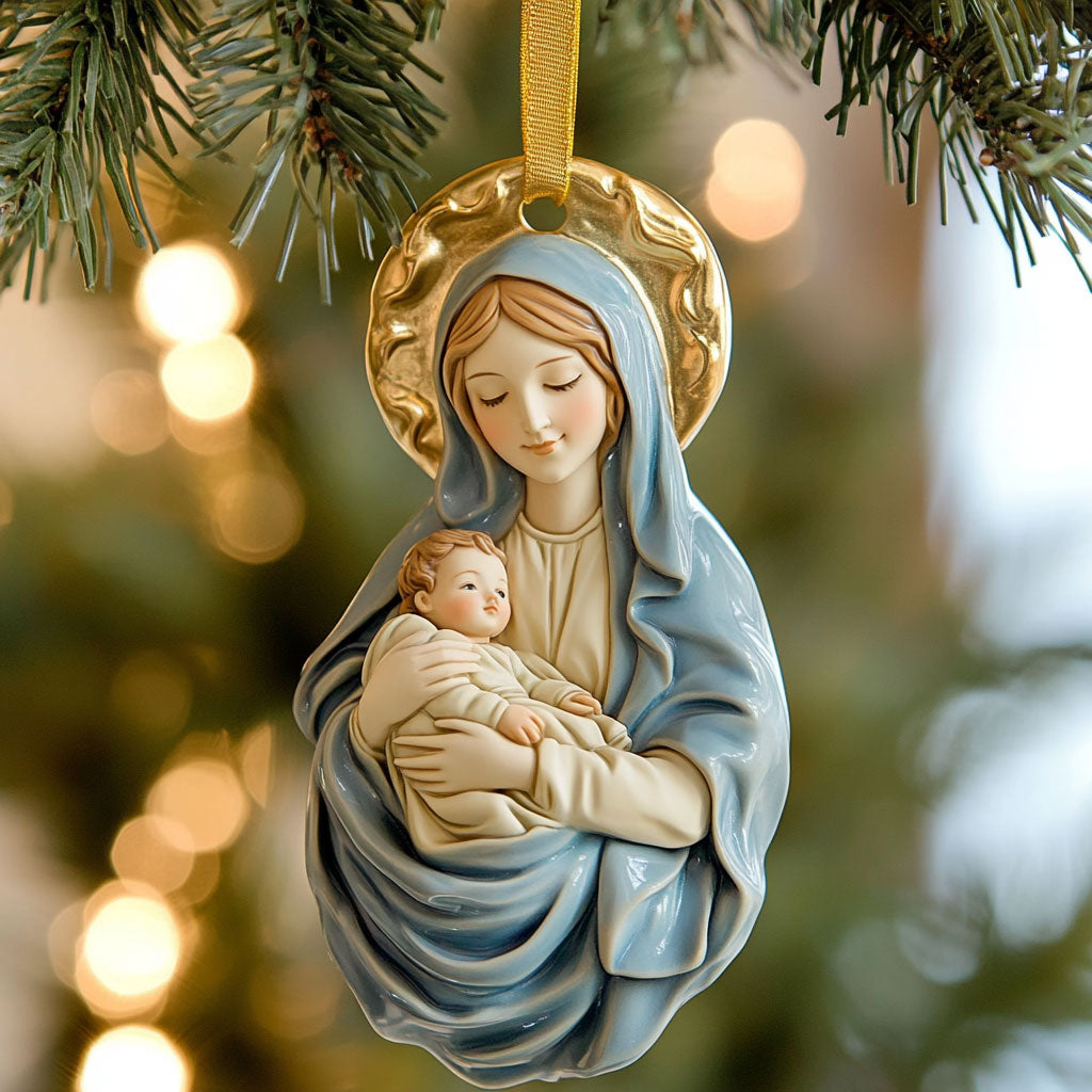 Star Of Faith Christian WN0511093CL Christmas Ornament