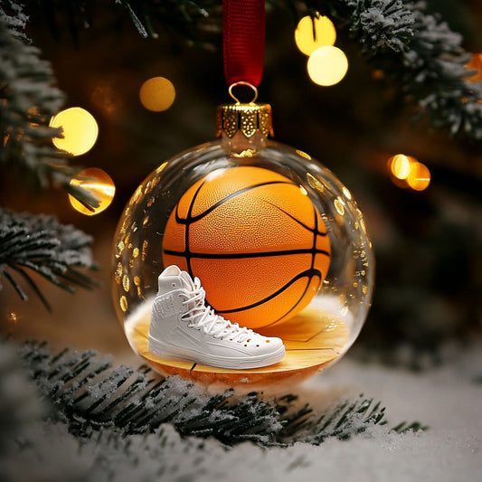 Basketball Charm CW2311015CL Christmas Ornament