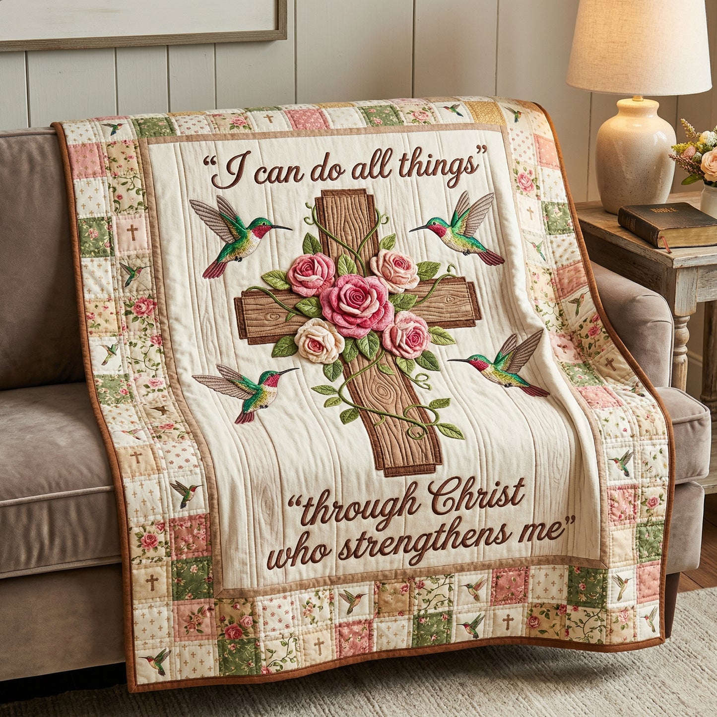 I Can Do All Things XR0604022CL Quilt